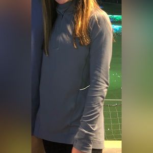 LULULEMON nulu quarter zip with hood